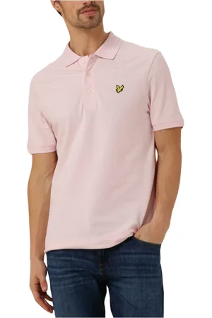 Lyle & Scott Heren, Tops, Roze, Maat: XS Katoen