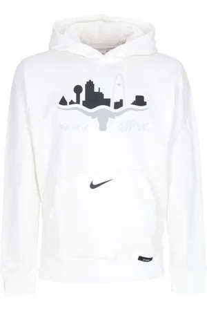 Nike Heren, Sweatshirts & Hoodies, Wit, Maat: M Katoen