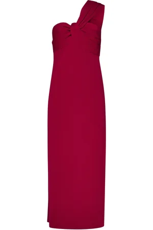 P.A.R.O.S.H. Dames, Jurken, Rood, Maat: S Viscose