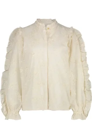 Fabienne Chapot Dames, Blouses & Shirts, Wit, Maat: XL