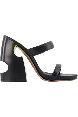OFF-WHITE Dames, Schoenen, Zwart, Maat: 35 EU Leer