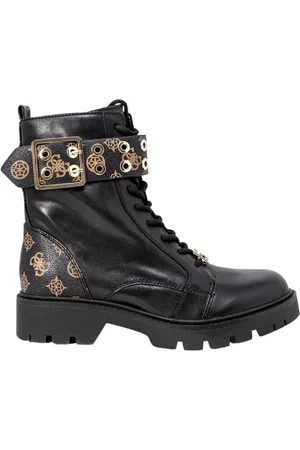 Guess Dames, Schoenen, Zwart, Maat: 36 EU Leer