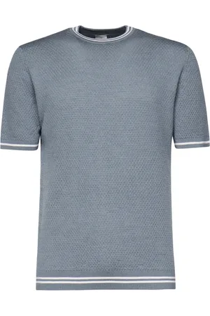 ELEVENTY Heren, Truien, Blauw, Maat: 3XL Denim