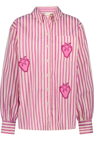 Fabienne Chapot Dames, Blouses & Shirts, Roze, Maat: XL Katoen