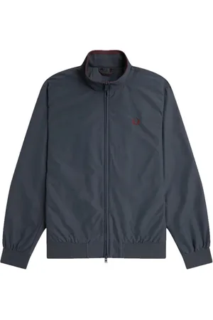 Fred Perry Heren, Jassen, Grijs, Maat: XL Nylon