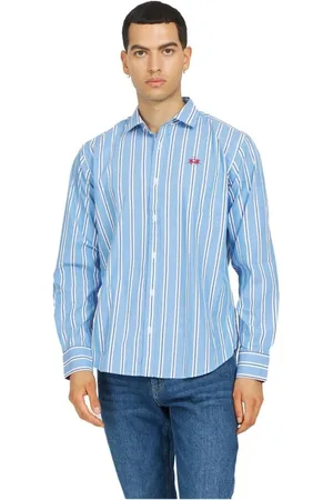 La Martina Heren, Overhemden, Veelkleurig, Maat: 4XL Katoen