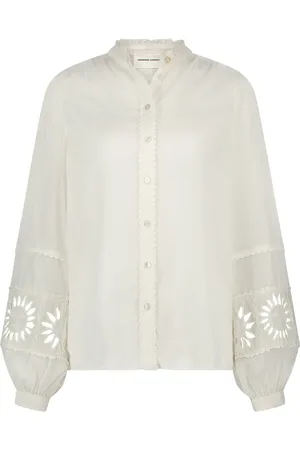 Fabienne Chapot Dames, Blouses & Shirts, Wit, Maat: XL Katoen