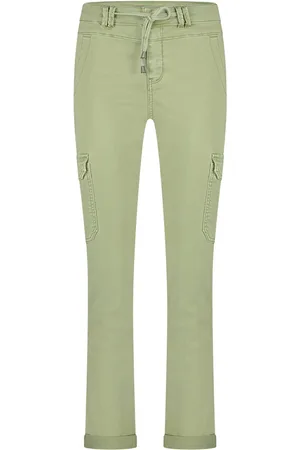Red Button Dames, Jeans, Groen, Maat: S Katoen