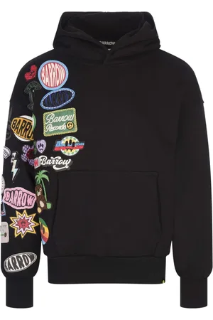 BARROW Heren, Sweatshirts & Hoodies, Zwart, Maat: M