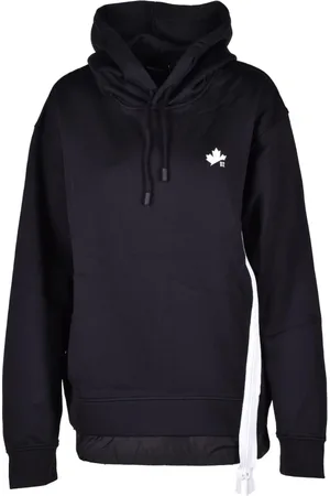Dsquared2 Dames, Sweatshirts & Hoodies, Zwart, Maat: M Katoen