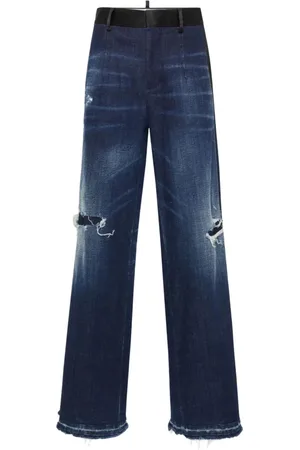 Dsquared2 Dames, Jeans, Blauw, Maat: M Katoen