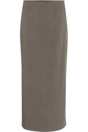 My Essential Wardrobe Dames, Jurken, Bruin, Maat: XS