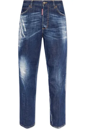 Dsquared2 Dames, Jeans, Blauw, Maat: S Katoen