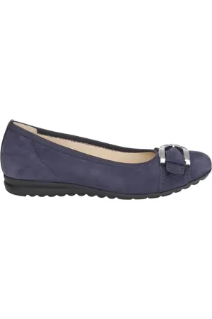 Gabor Dames, Schoenen, Blauw, Maat: 37 EU Suède