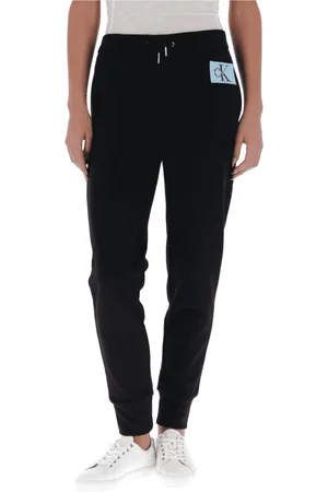 Calvin Klein Dames, Broeken, Zwart, Maat: S Denim