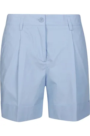 P.A.R.O.S.H. Dames, Korte broeken, Blauw, Maat: M Katoen