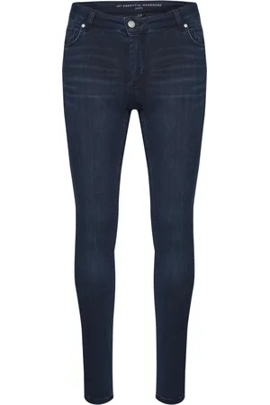 My Essential Wardrobe Dames, Jeans, Blauw, Maat: W25