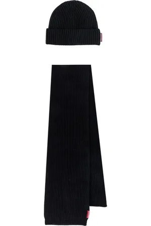 Dsquared2 Heren, Accessoires, Zwart, Maat: ONE Size Wol