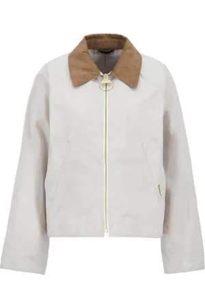 Barbour Dames, Jassen, Wit, Maat: M Katoen