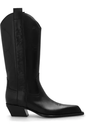 OFF-WHITE Dames, Schoenen, Zwart, Maat: 37 EU Leer