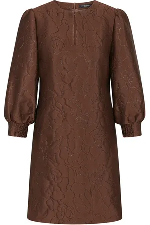 Bruuns Bazaar Dames, Jurken, Bruin, Maat: XS
