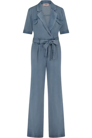 FREEBIRD Dames, Jumpsuits & Playsuits, Blauw, Maat: M Denim
