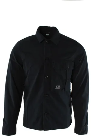 C.P. Company Heren, Overhemden, Blauw, Maat: S Katoen