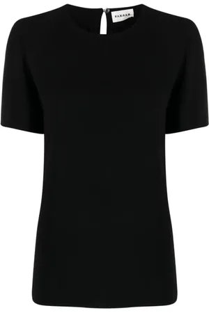 P.A.R.O.S.H. Dames, Tops, Zwart, Maat: S