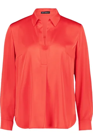 Betty Barclay Dames, Blouses & Shirts, Rood, Maat: 2XL