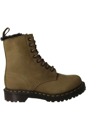 Dr. Martens Dames, Schoenen, Groen, Maat: 38 EU Leer