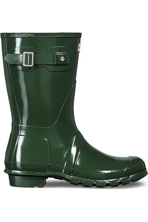 Hunter Dames, Schoenen, Groen, Maat: 36 EU Synthetisch