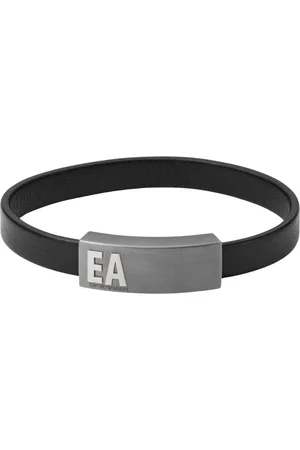 Emporio Armani Heren, Accessoires, Zwart, Maat: ONE Size Leer