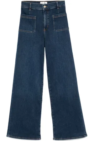 Frame Dames, Jeans, Blauw, Maat: W26 Katoen