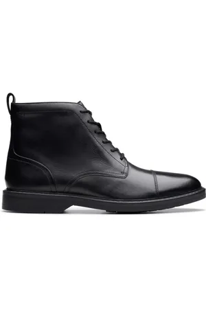 Clarks Heren, Schoenen, Zwart, Maat: 42 1/2 EU Leer
