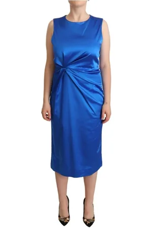 P.A.R.O.S.H. Dames, Jurken, Blauw, Maat: L