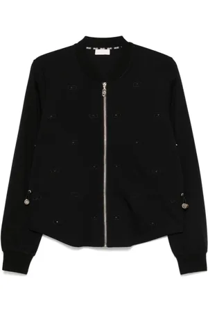 Liu Jo Dames, Sweatshirts & Hoodies, Zwart, Maat: L