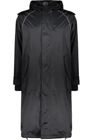 Kenzo Heren, Mantels, Zwart, Maat: M Nylon
