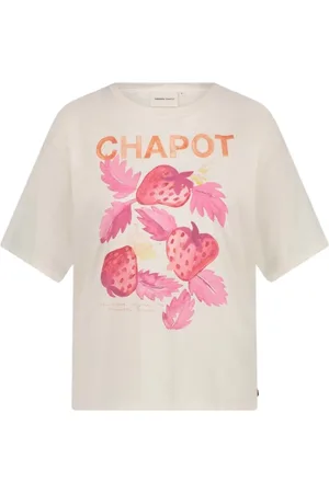 Fabienne Chapot Dames, Tops, Wit, Maat: XS Katoen