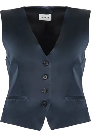 P.A.R.O.S.H. Dames, Jassen, Blauw, Maat: L Katoen