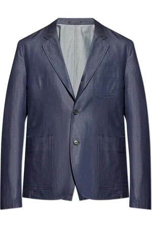 Paul Smith Heren, Jassen, Blauw, Maat: S Denim