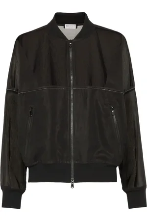 Brunello Cucinelli Dames, Jassen, Zwart, Maat: S Katoen