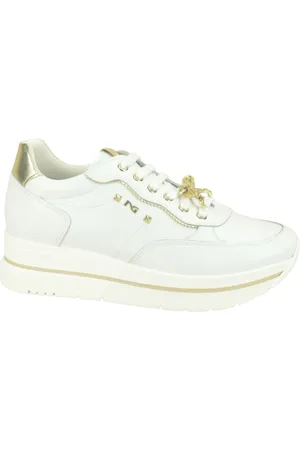 Nero Giardini Dames, Schoenen, Wit, Maat: 37 EU Leer