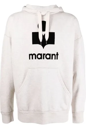 Isabel Marant Heren, Sweatshirts & Hoodies, Wit, Maat: S Katoen