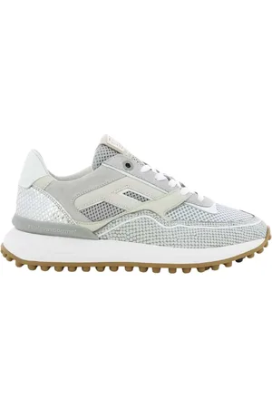 Floris van Bommel Dames, Schoenen, Grijs, Maat: 40 EU Leer