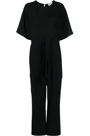 P.A.R.O.S.H. Dames, Jumpsuits & Playsuits, Zwart, Maat: M Poliester