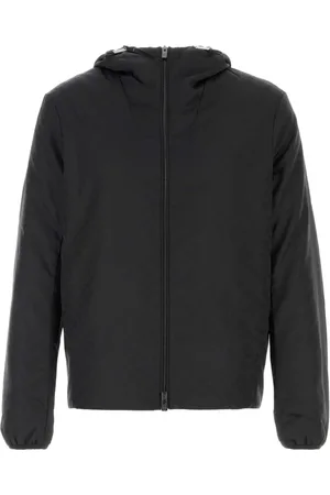 Emporio Armani Heren, Jassen, Zwart, Maat: L Poliester