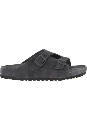 Birkenstock Dames, Schoenen, Grijs, Maat: 36 EU Suède