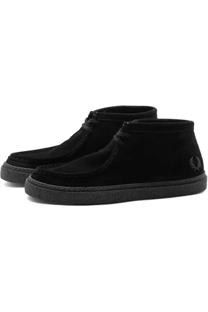 Fred Perry Heren, Schoenen, Zwart, Maat: 41 EU Leer