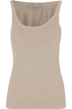 BLUMARINE Dames, Tops, , Maat: S Jersey