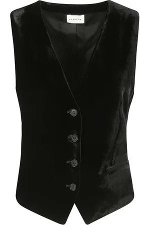 P.A.R.O.S.H. Dames, Jassen, Zwart, Maat: S Velours